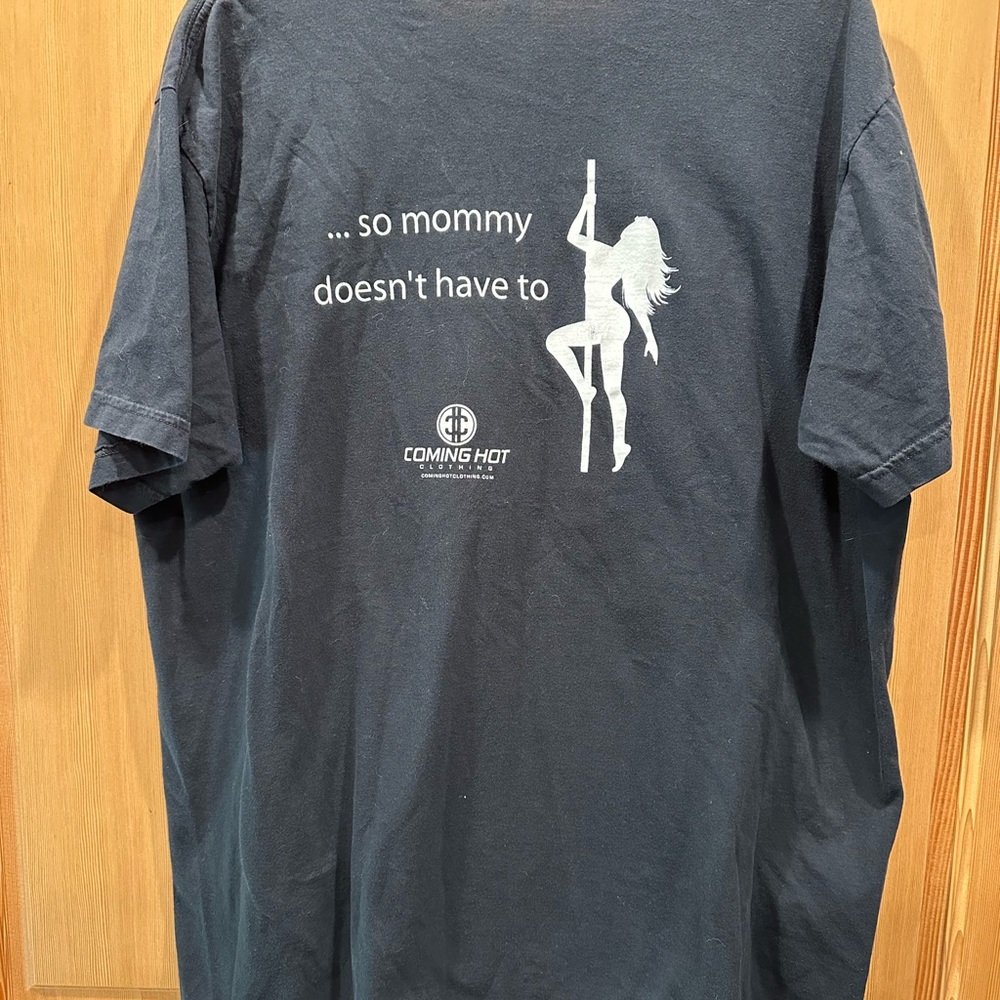 Daddy’s working the pole…Graphic Tee Linemen